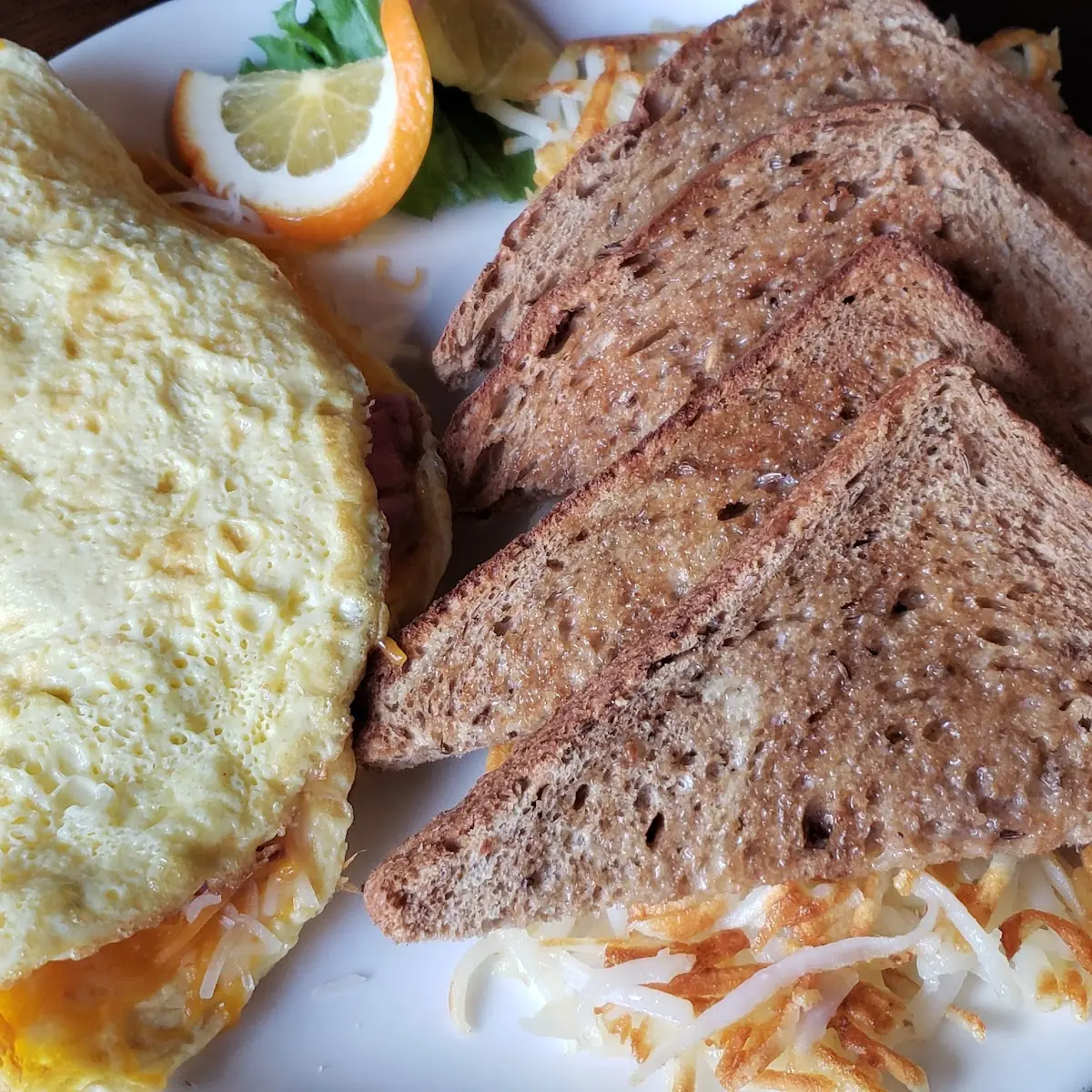 Ham and Cheese Omelette