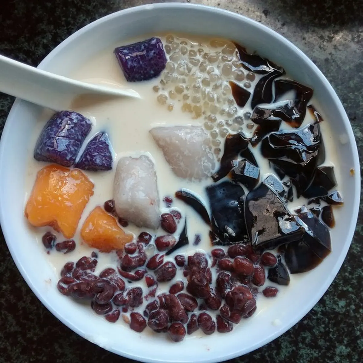 Fruit & Mochi Herbal Jelly