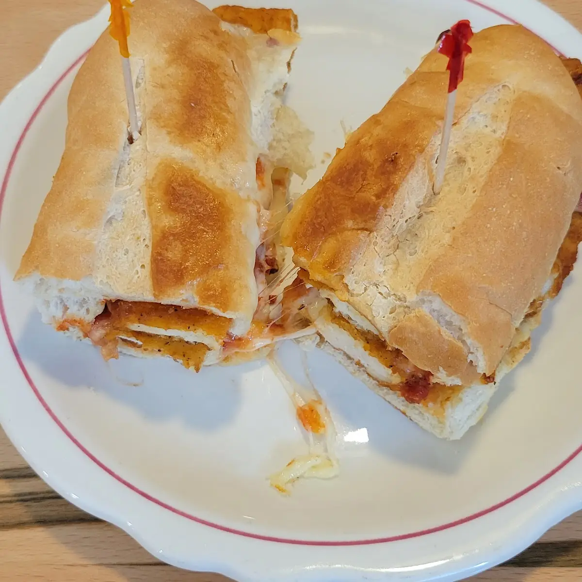 Chicken Parmigiana Sandwich