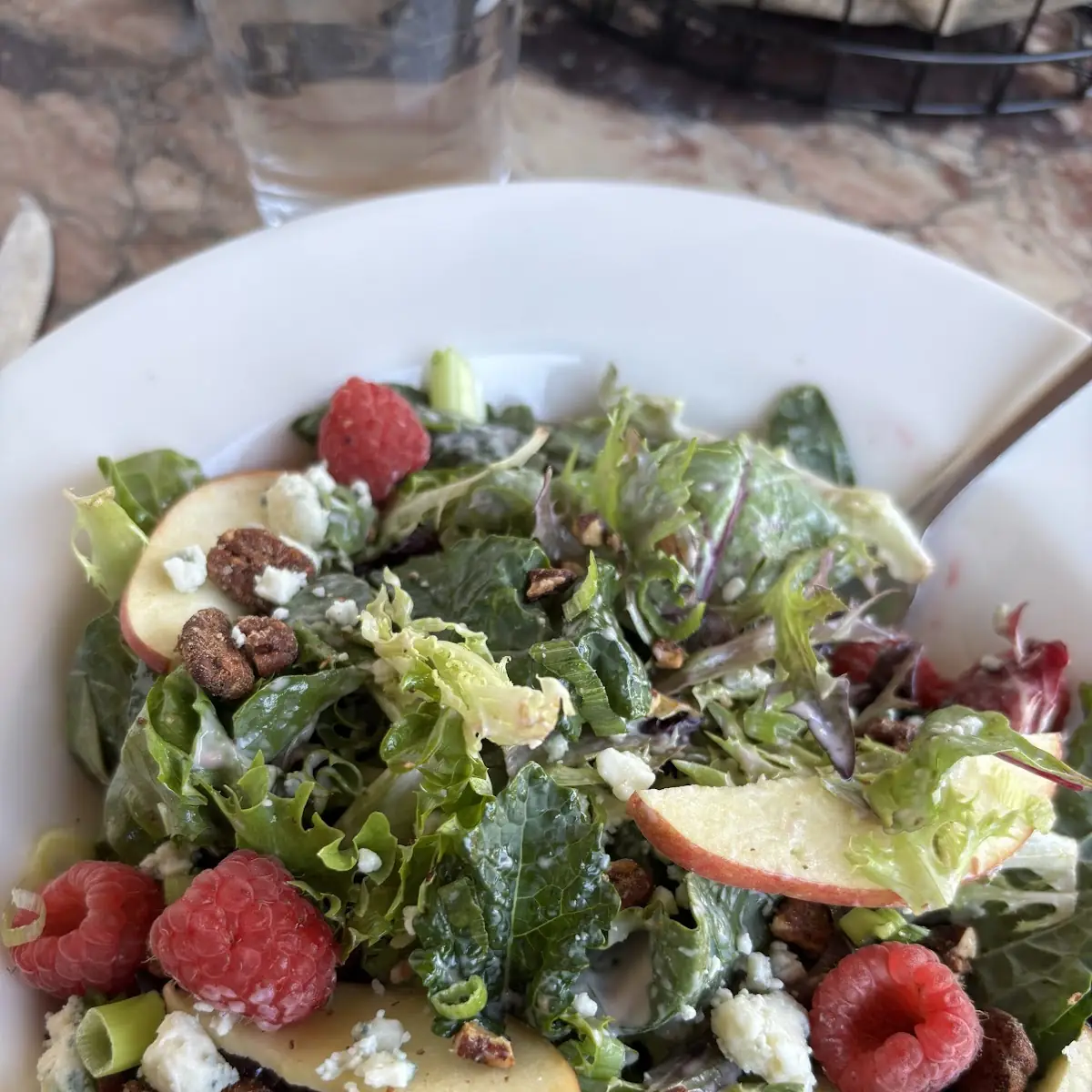 Raspberry Pecan Salad