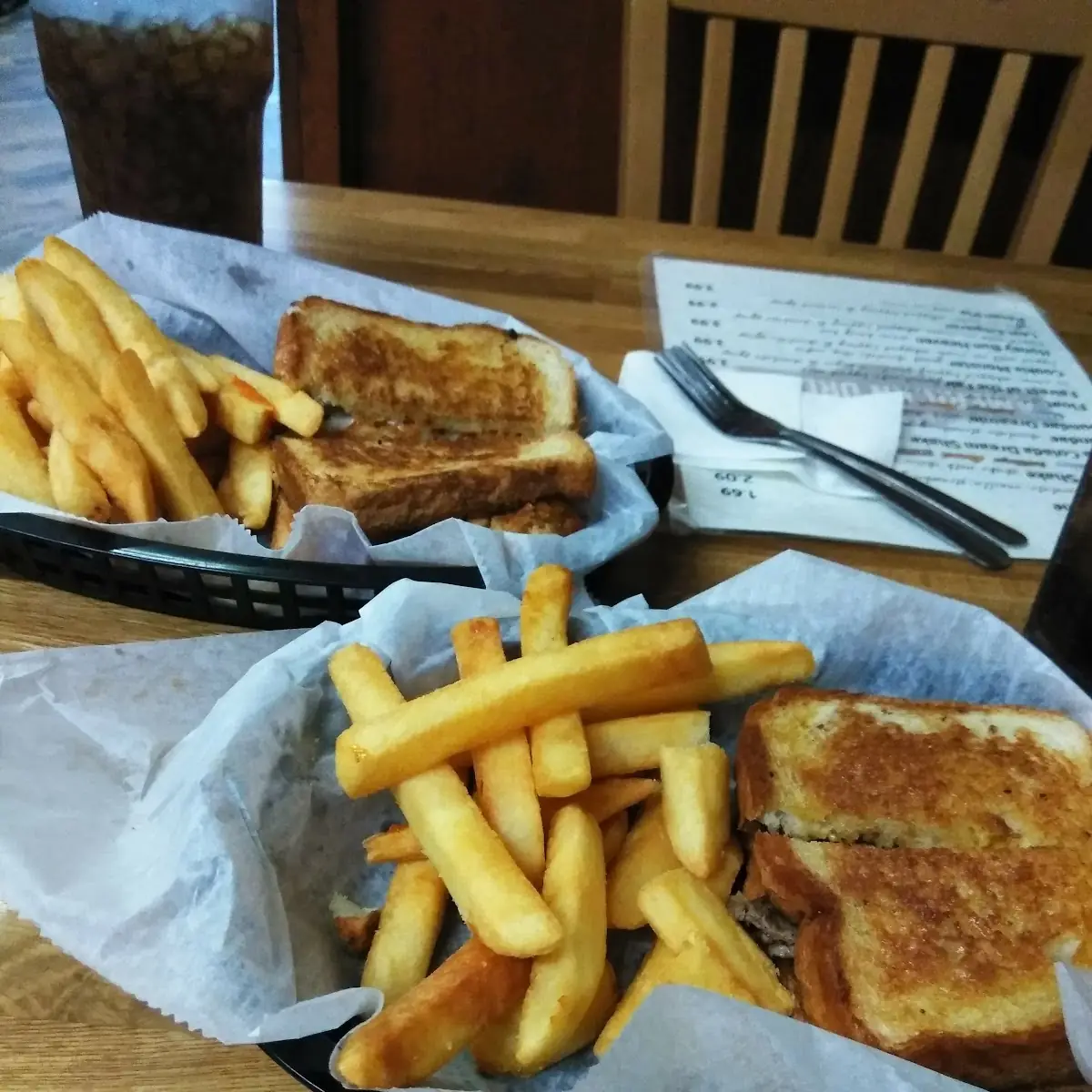 Grilled Cheese and Fries