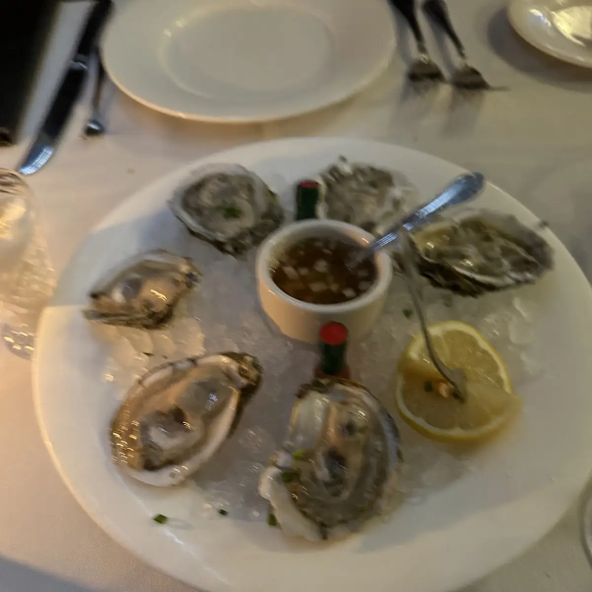 Oysters on the Half Shell