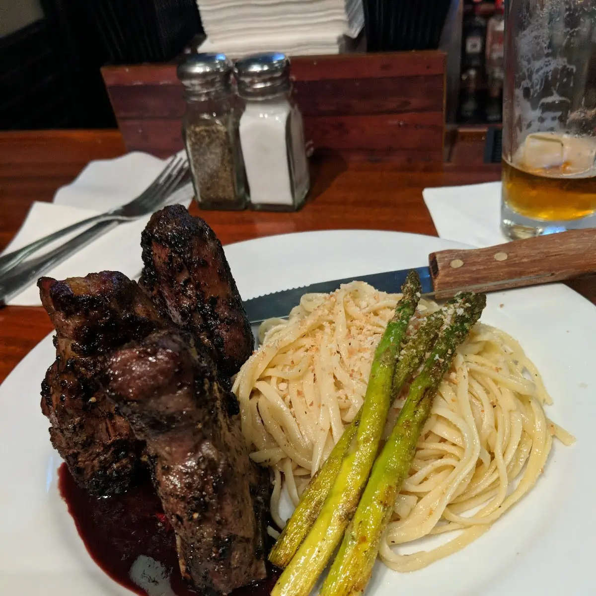 2 New York Steak Scampi
