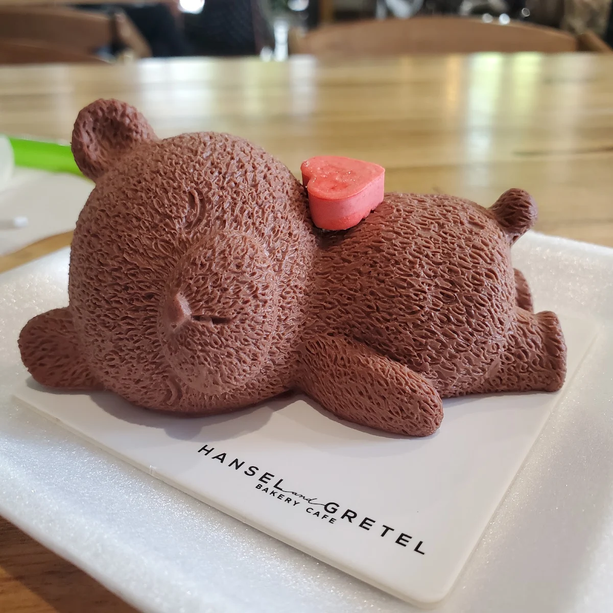 Miniture Teddy Bear Chocolate Mousse
