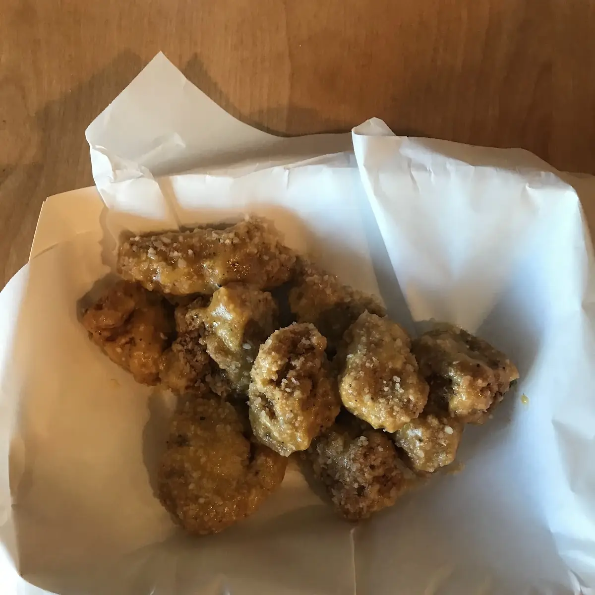 Boneless Garlic Parmesan Chicken Wings