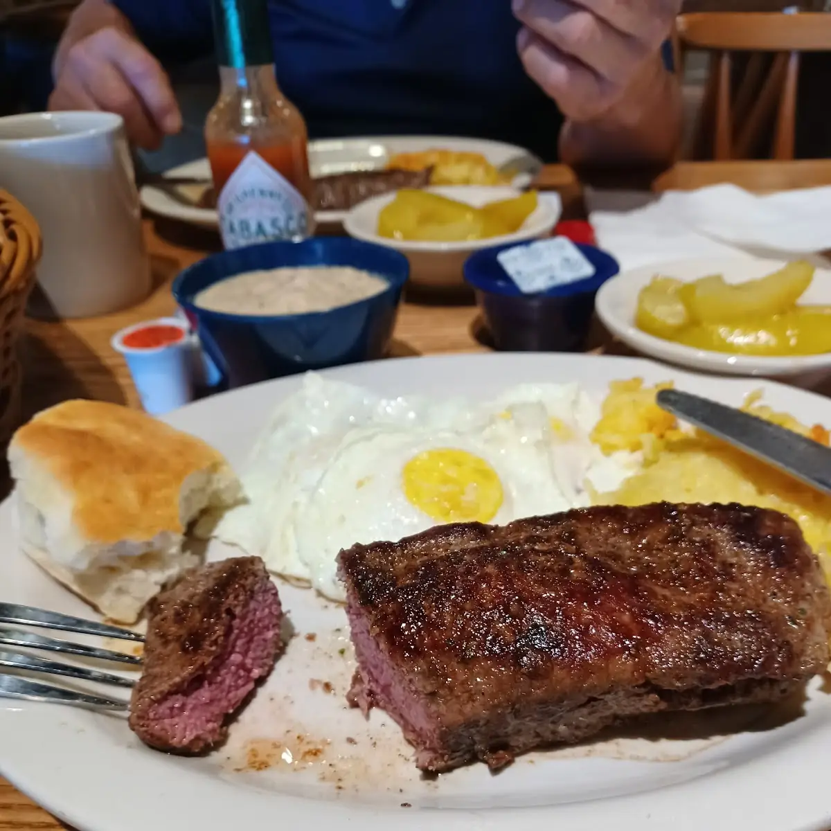 New York Strip Steak & Eggs