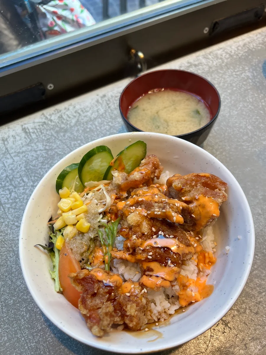 Karage Chicken Karaage, Hakatamon Ramen