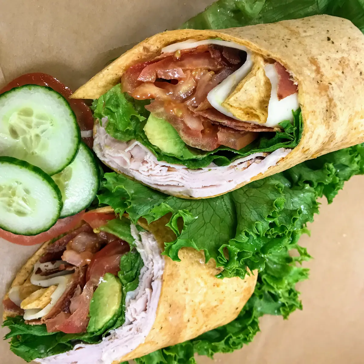 Turkey Caesar Wrap