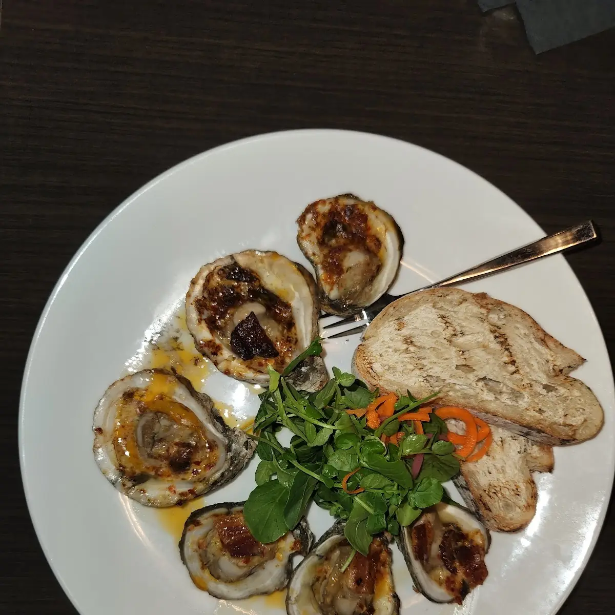 Char Grilled Oysters