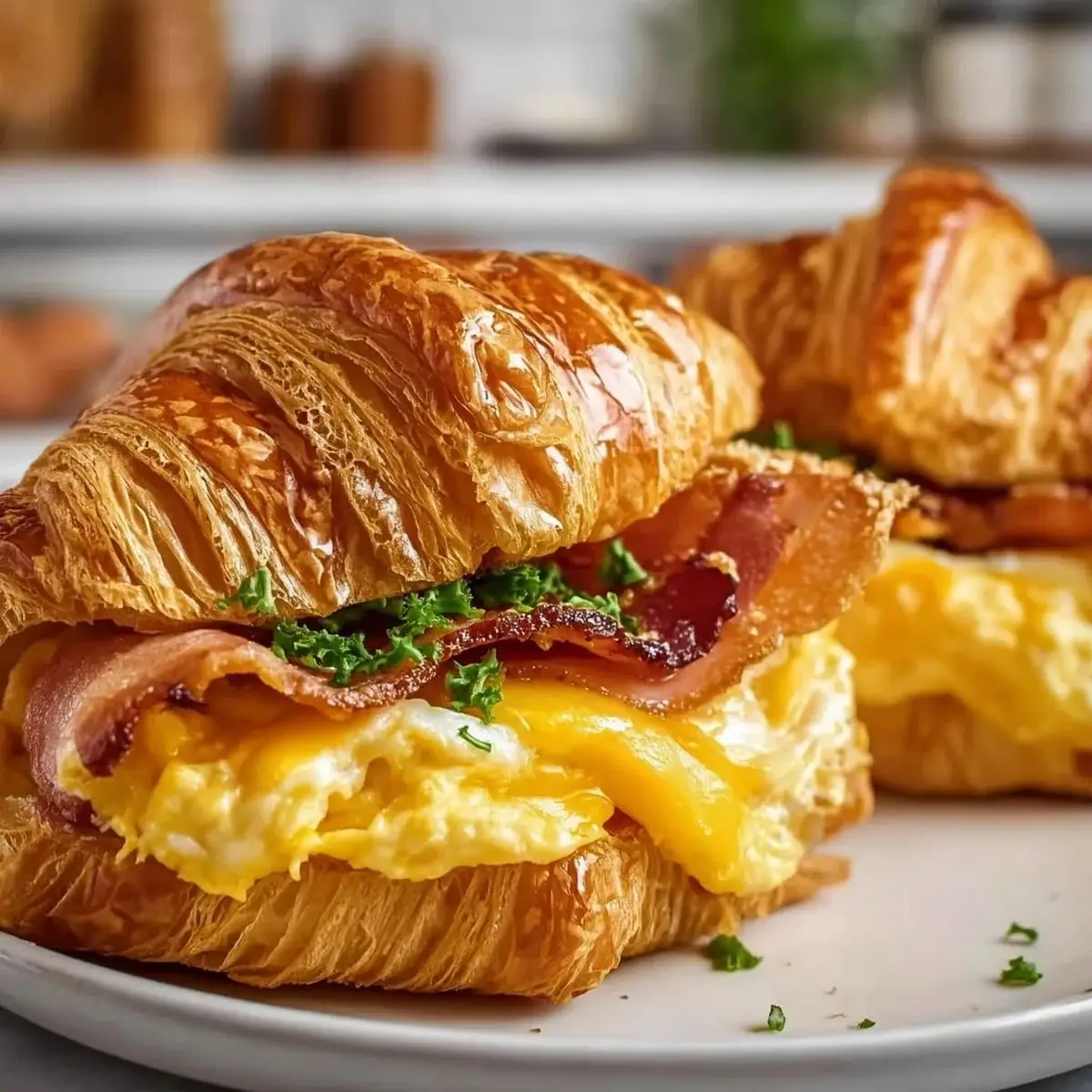 Croissant Breakfast Sandwich