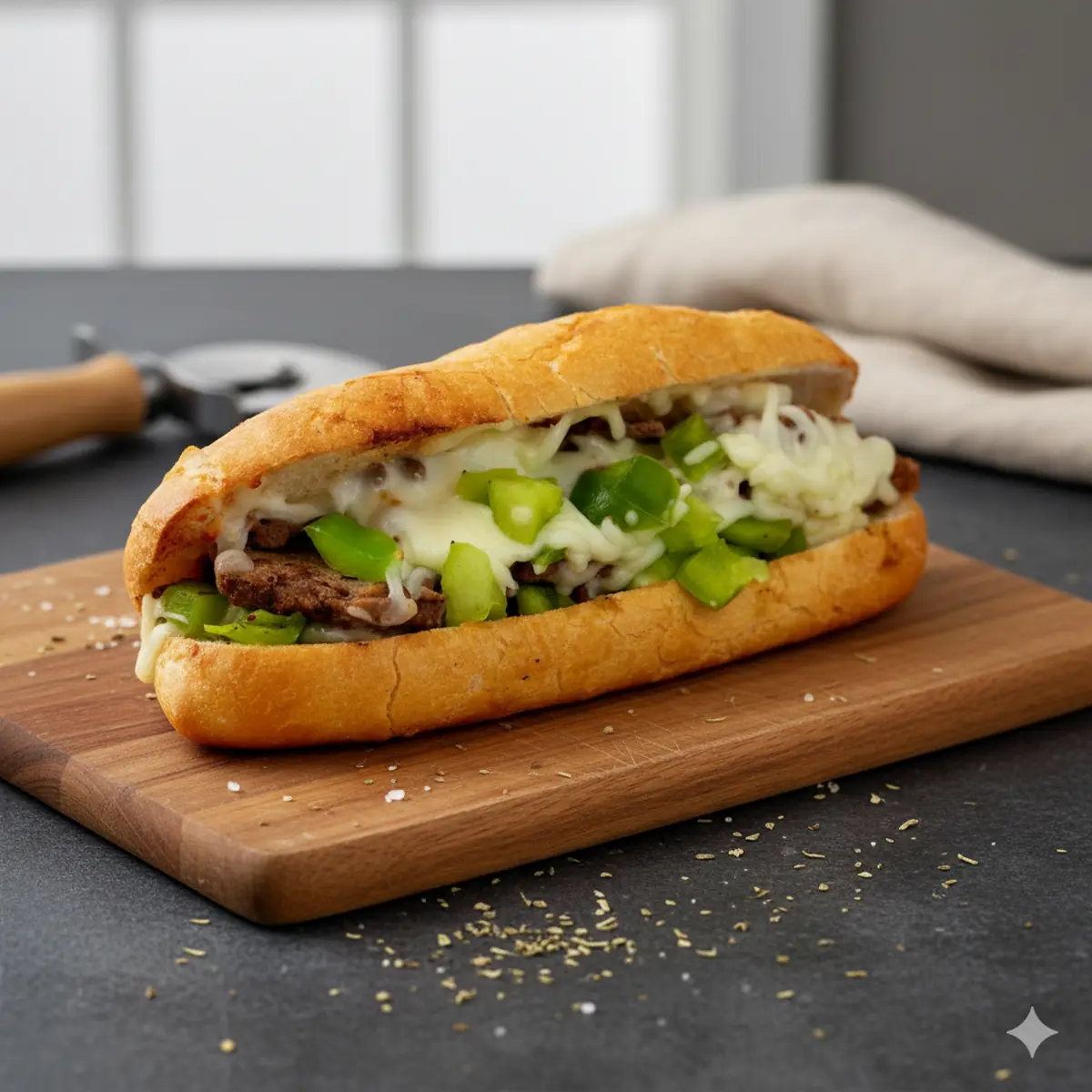 Philly Cheesesteak Sandwich