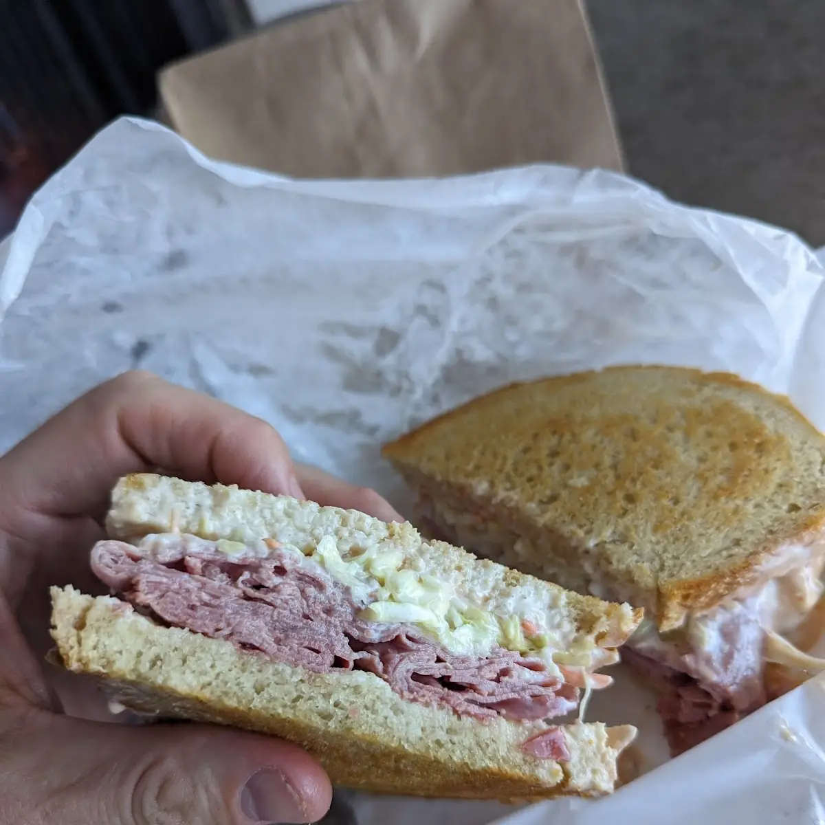 14. The Supreme Grilled Reuben Sandwich