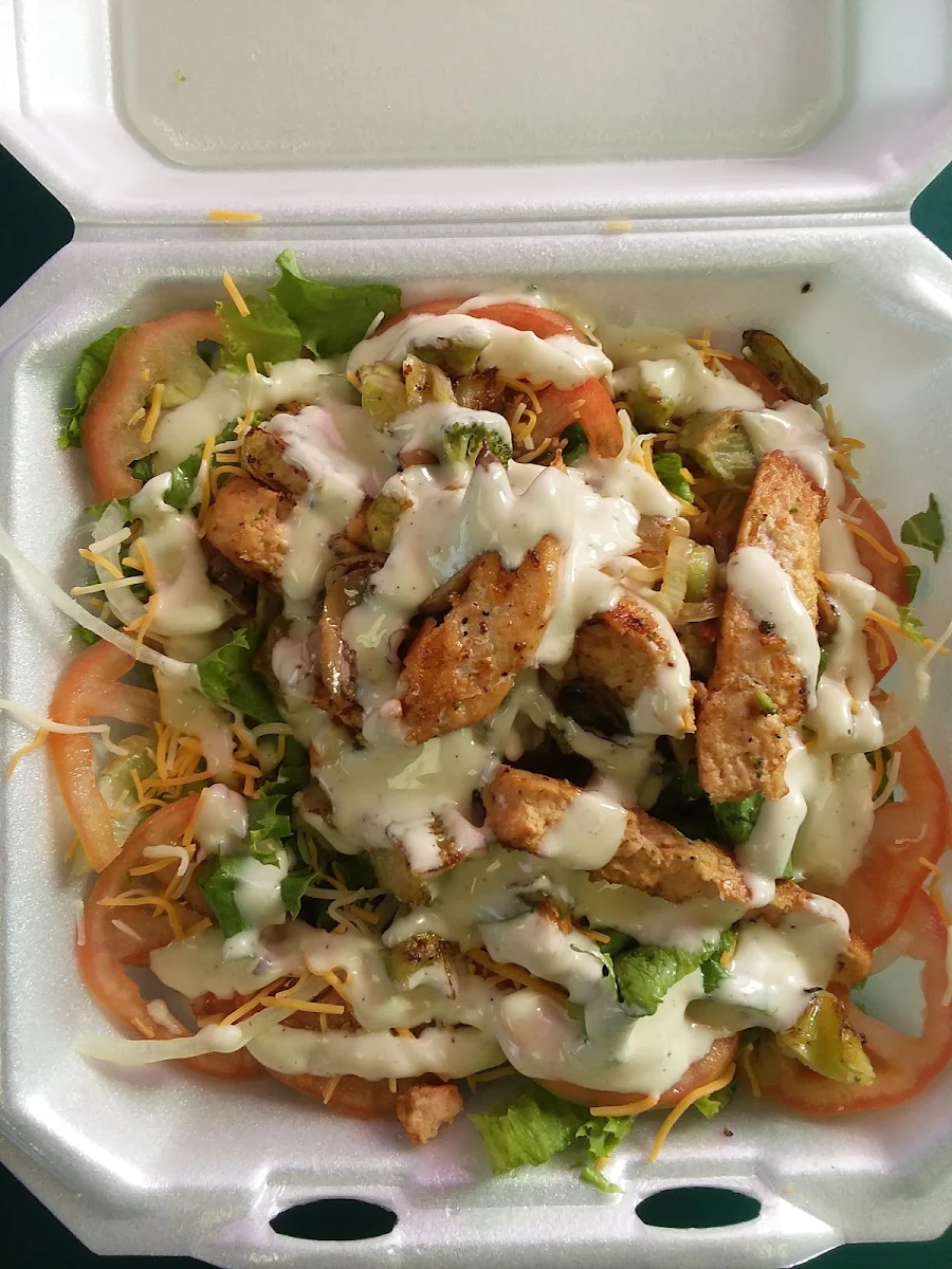 Veggie Burger Side Salad