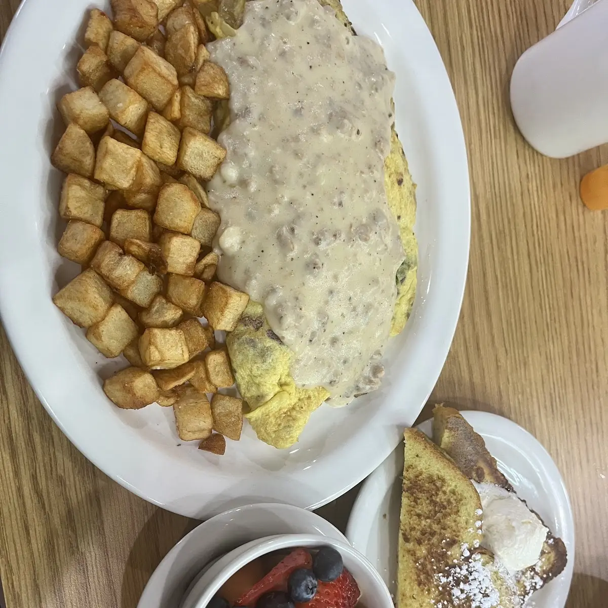 Country Fried Steak & Eggs