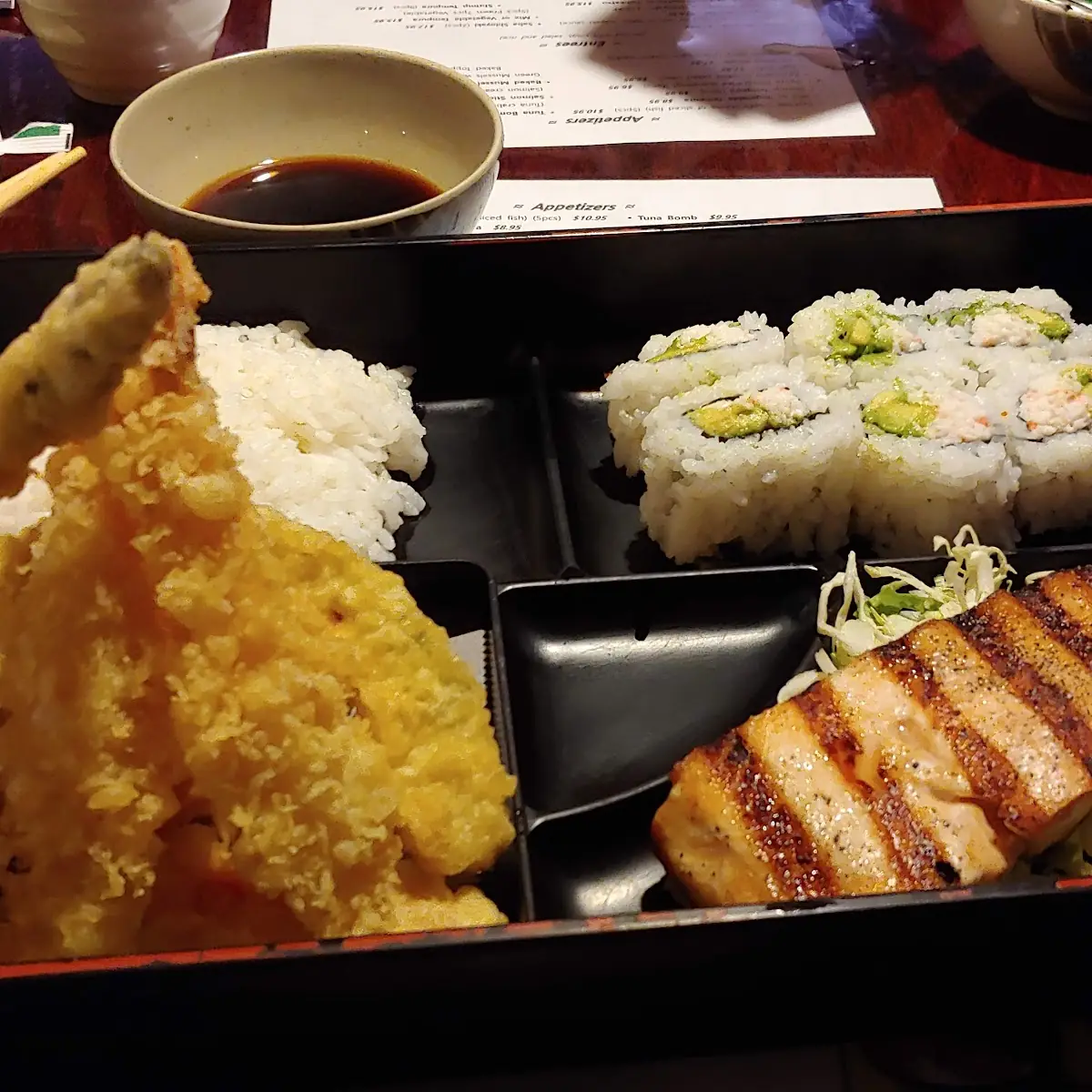 Salmon Shioyaki Dinner