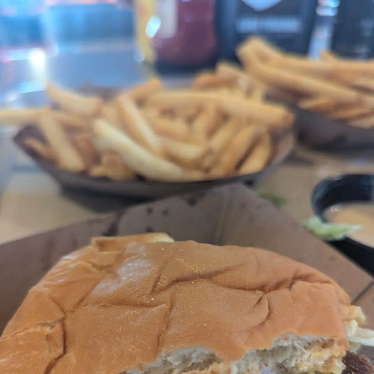 Single Cheeseburger and Fries