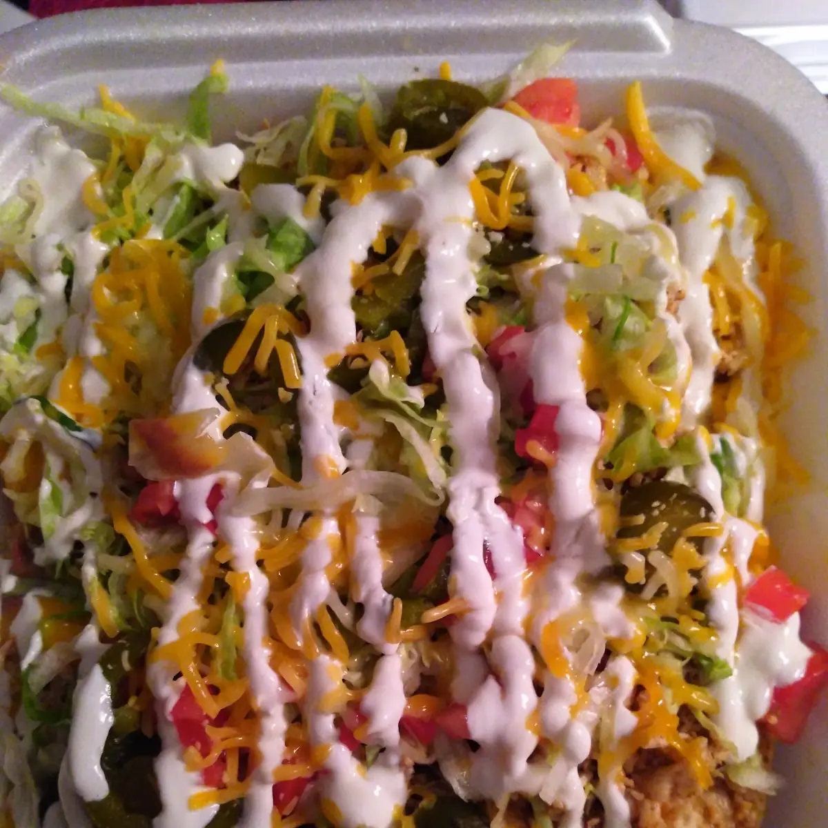 Chicken Nachos Supreme