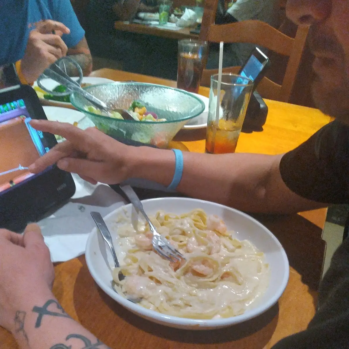 Shrimp Alfredo