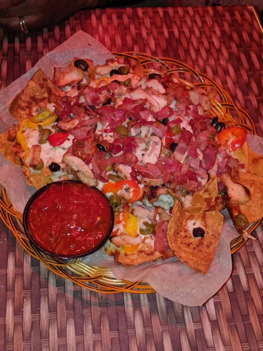 Nacho w Grilled Chicken & Bacon