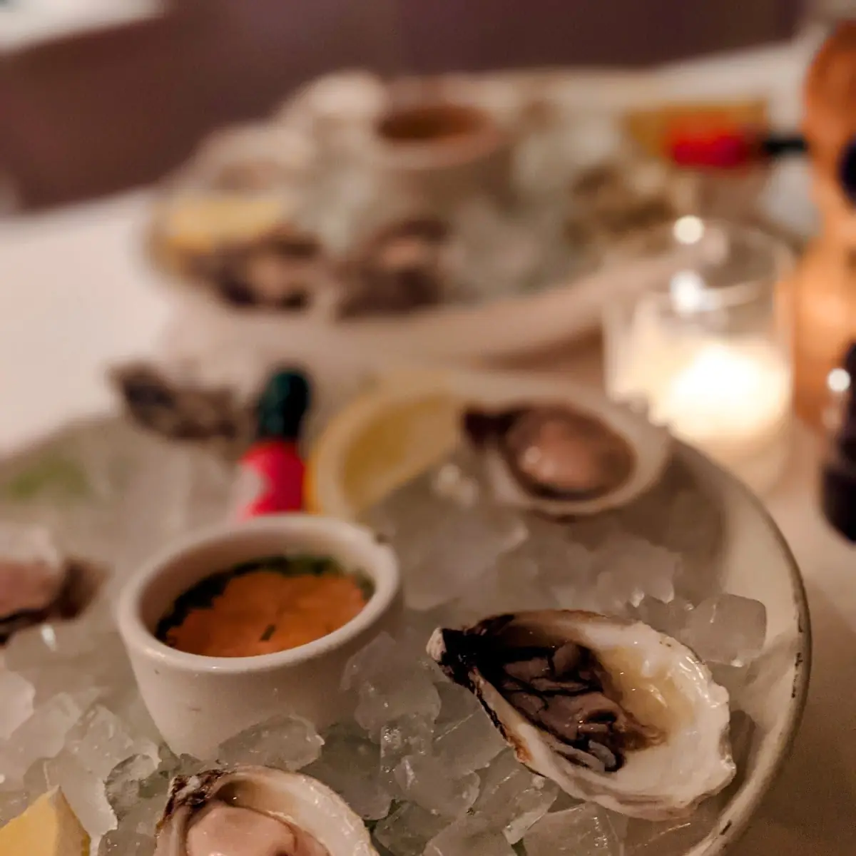 Mixed Oysters on the Half Shell