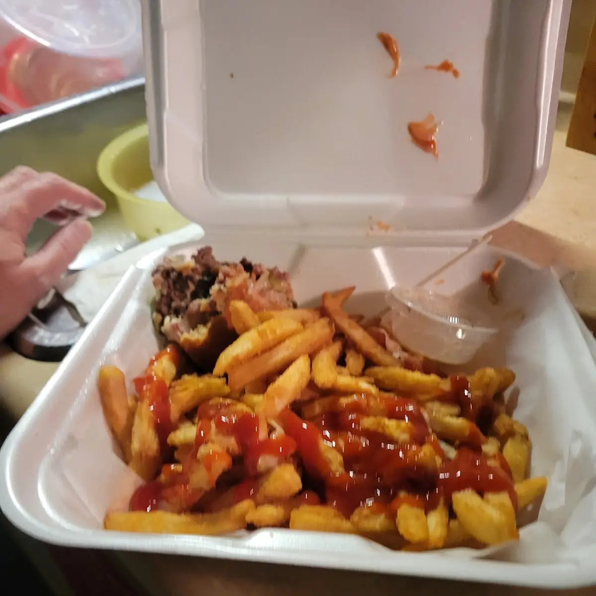 Chili Cheese Whiz Fries