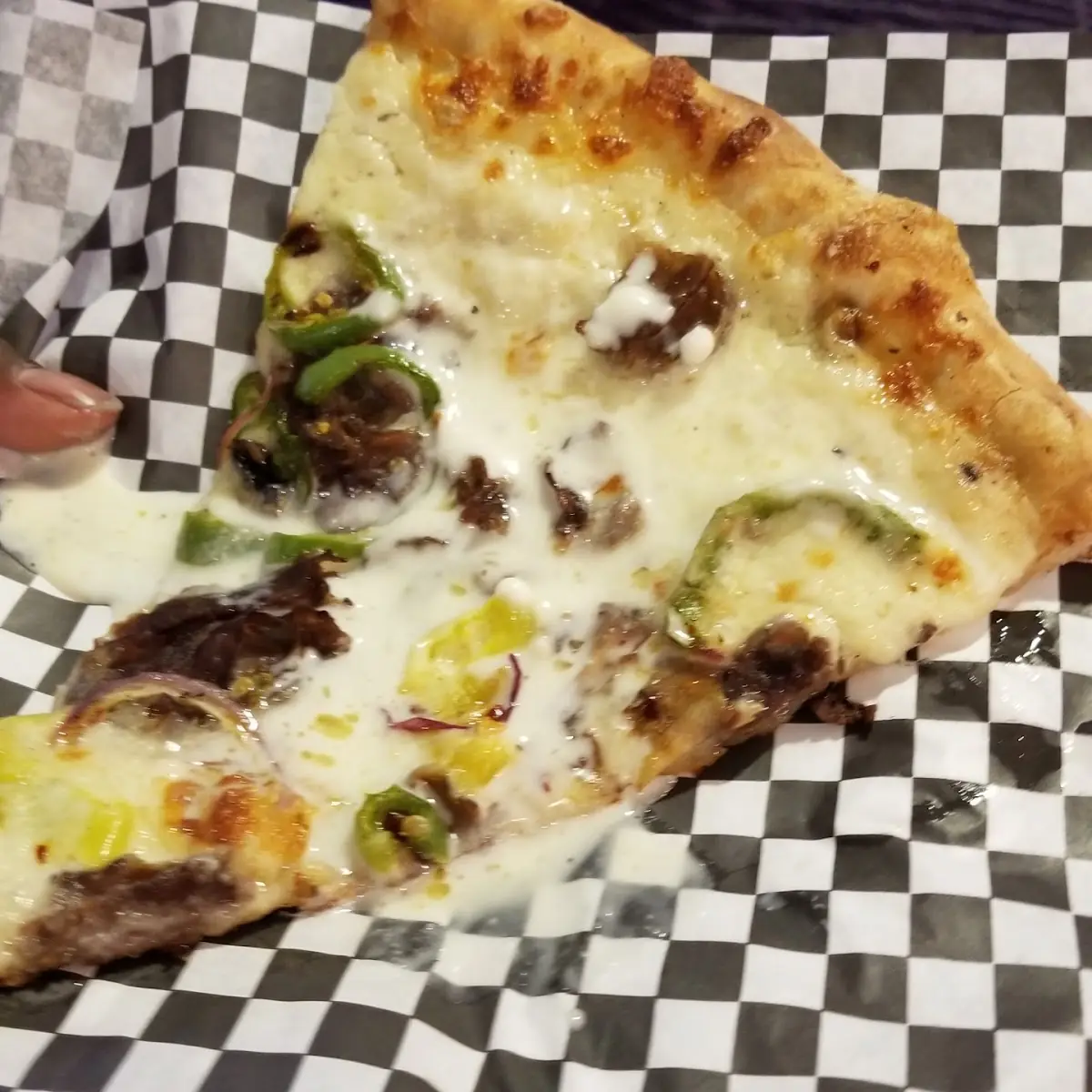 Philly Cheesesteak Pizza