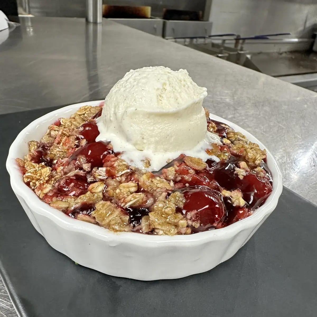 Bourbon Pecan Pie w Vanilla Ice Cream