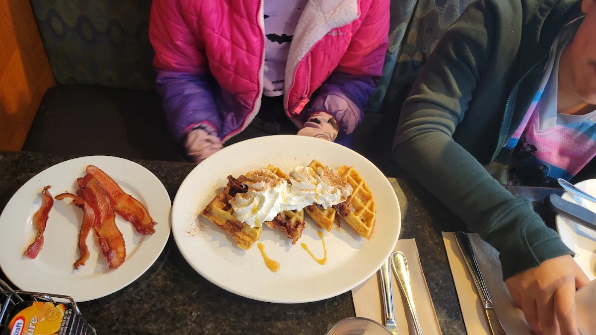 Waffles, Ricky's All Day Grill - Kingsway