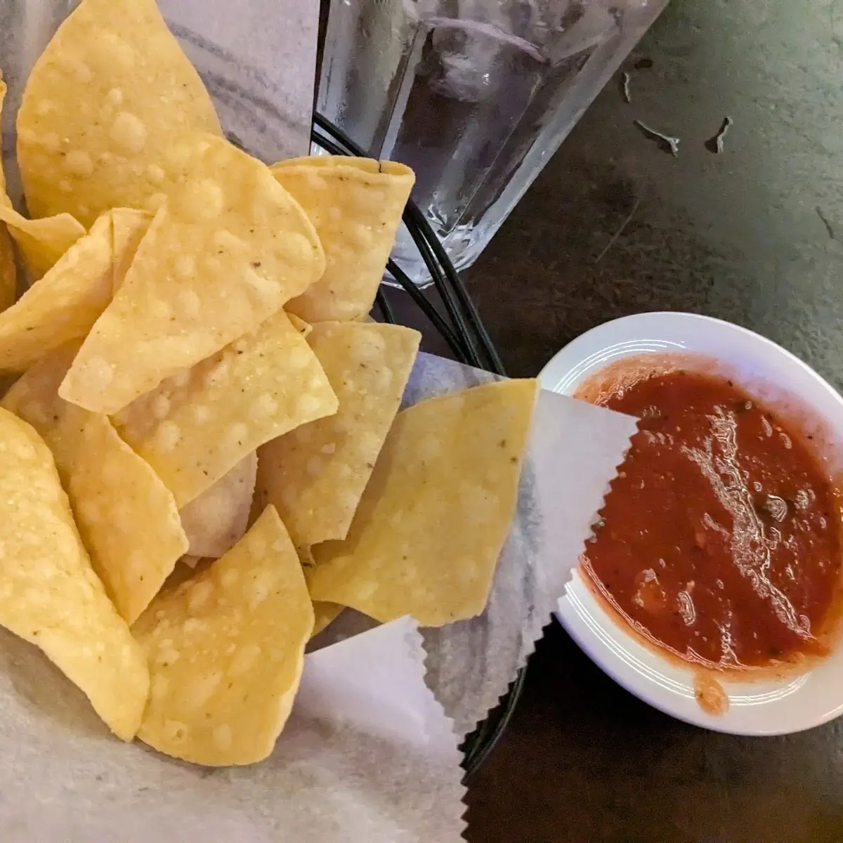 Complimentary Chips and Salsa