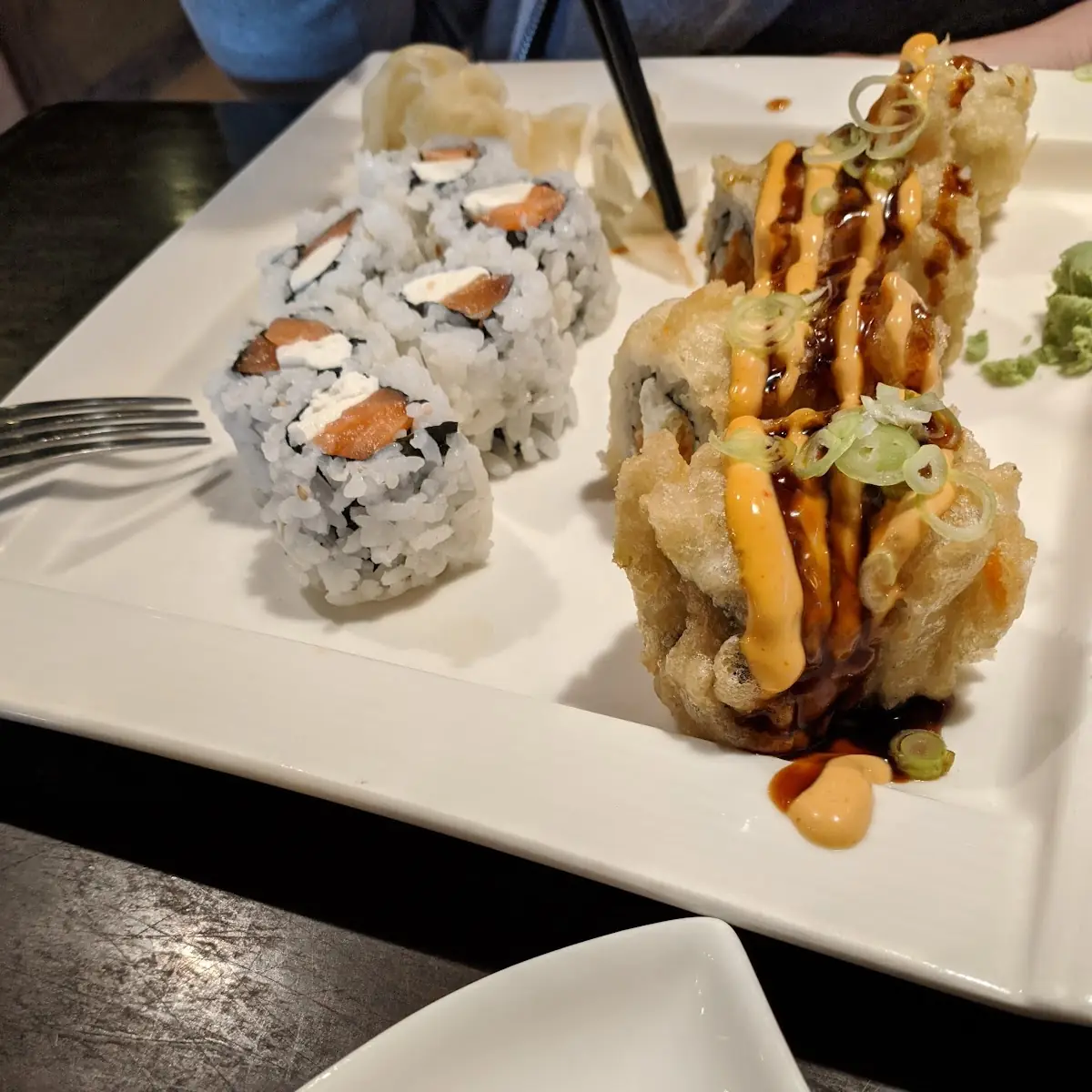 Duck Confit & Spring Rolls
