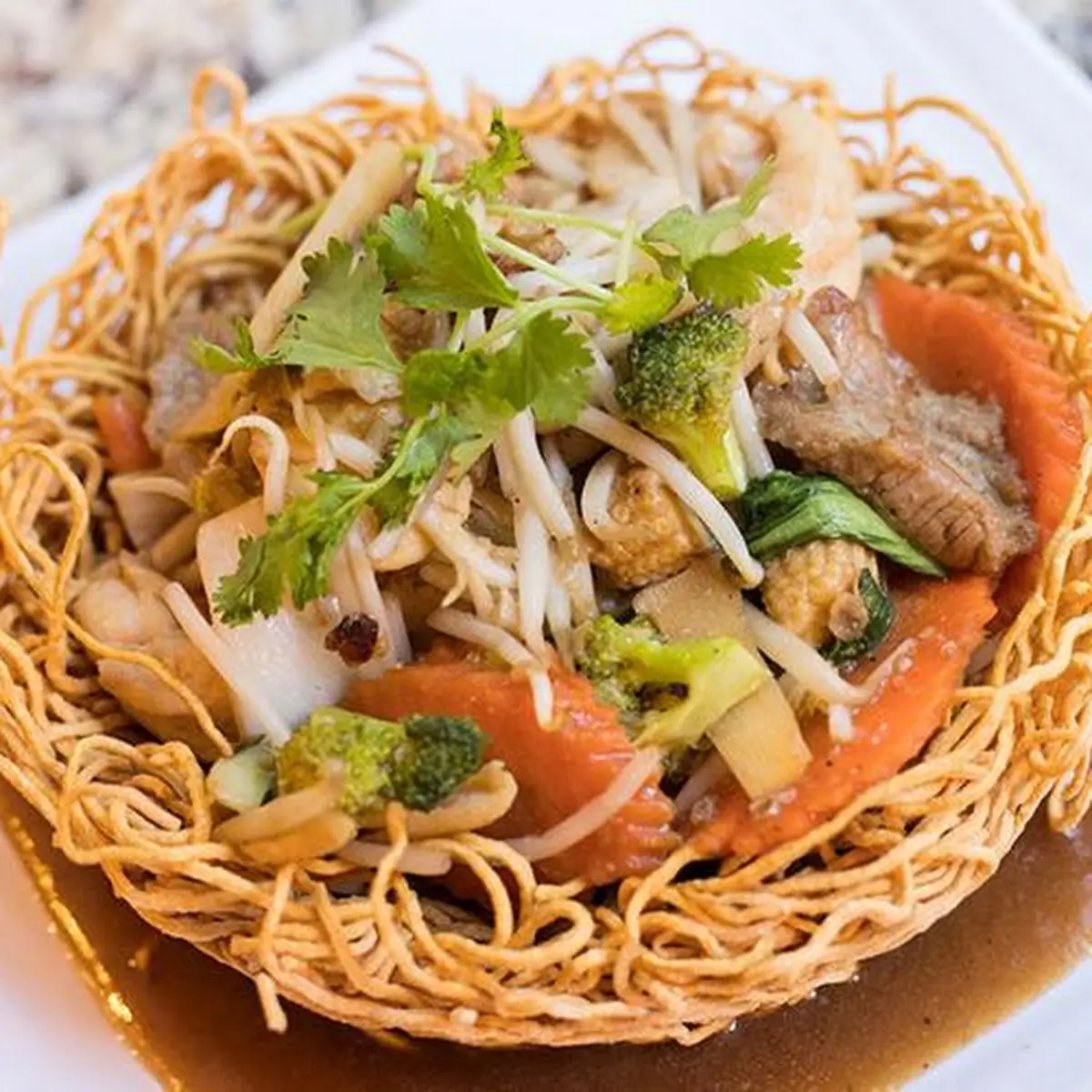 Fried Tofu Vermicelli
