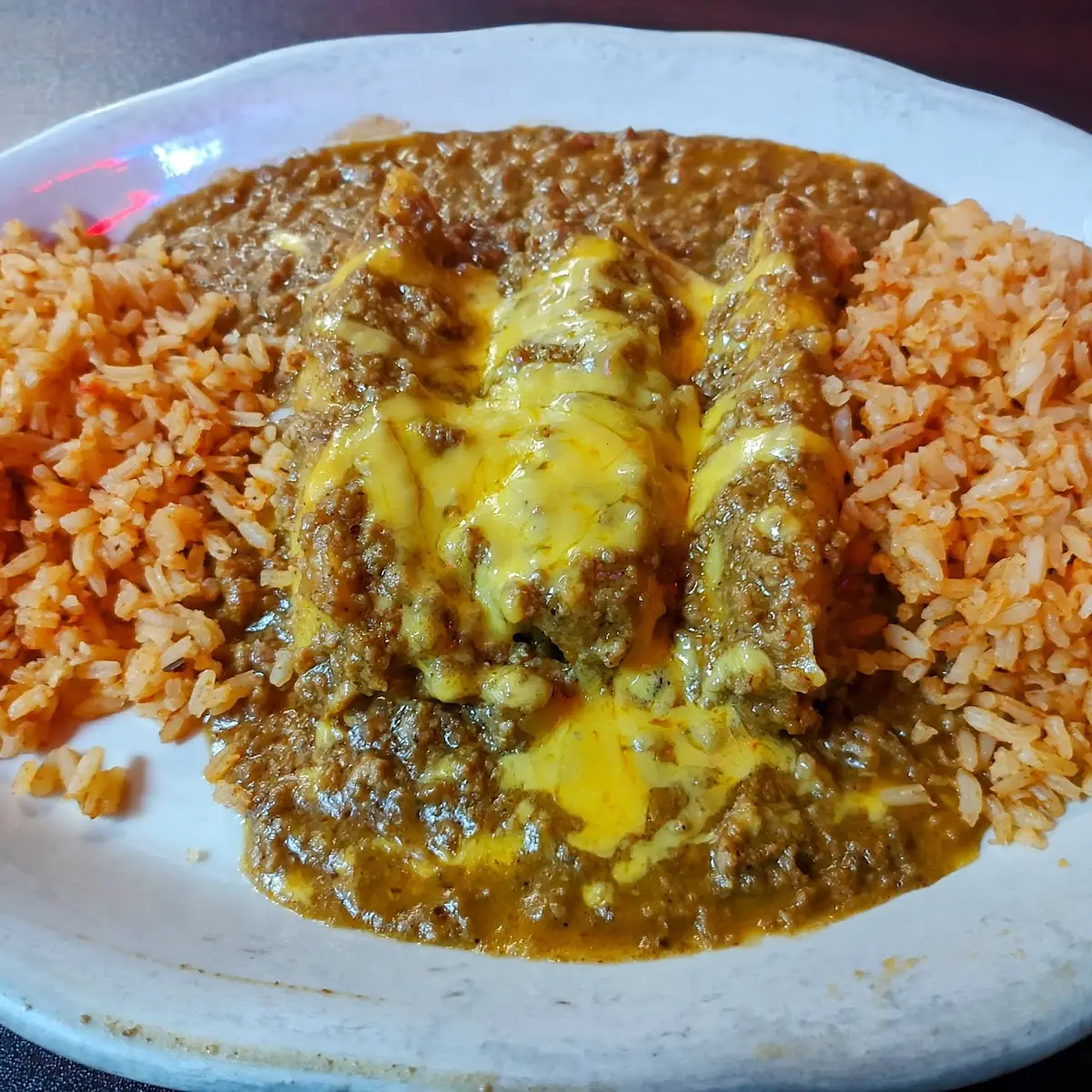 Spinach Enchiladas w Sour Cream Sauces