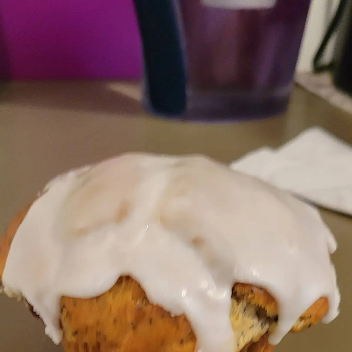 Lemon Poppyseed Muffin