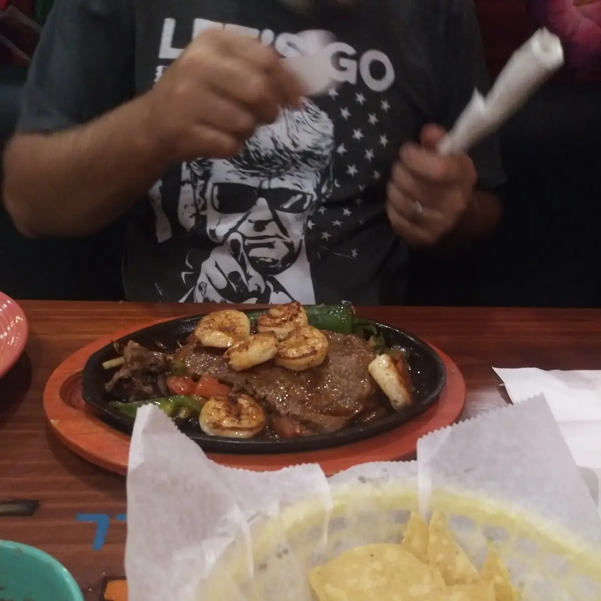 Steak and Shrimp