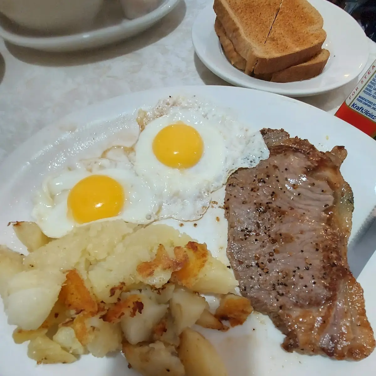 NY Strip Steak & Eggs