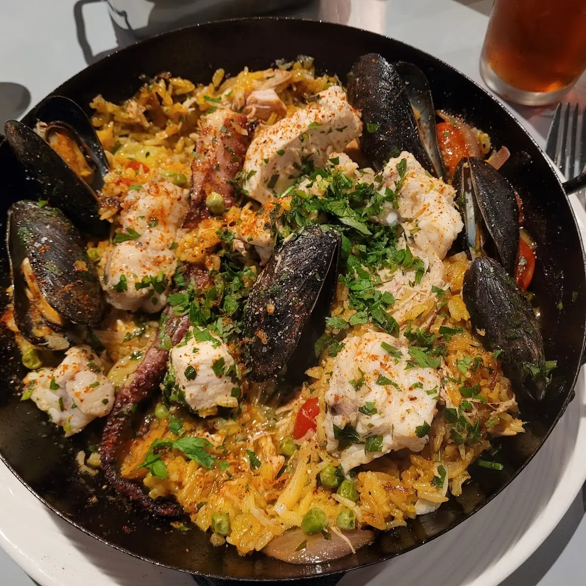 Seafood Paella