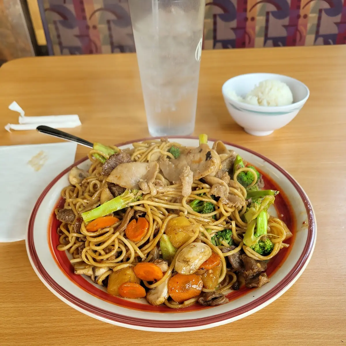 Stir-Fried Noodles with Meat