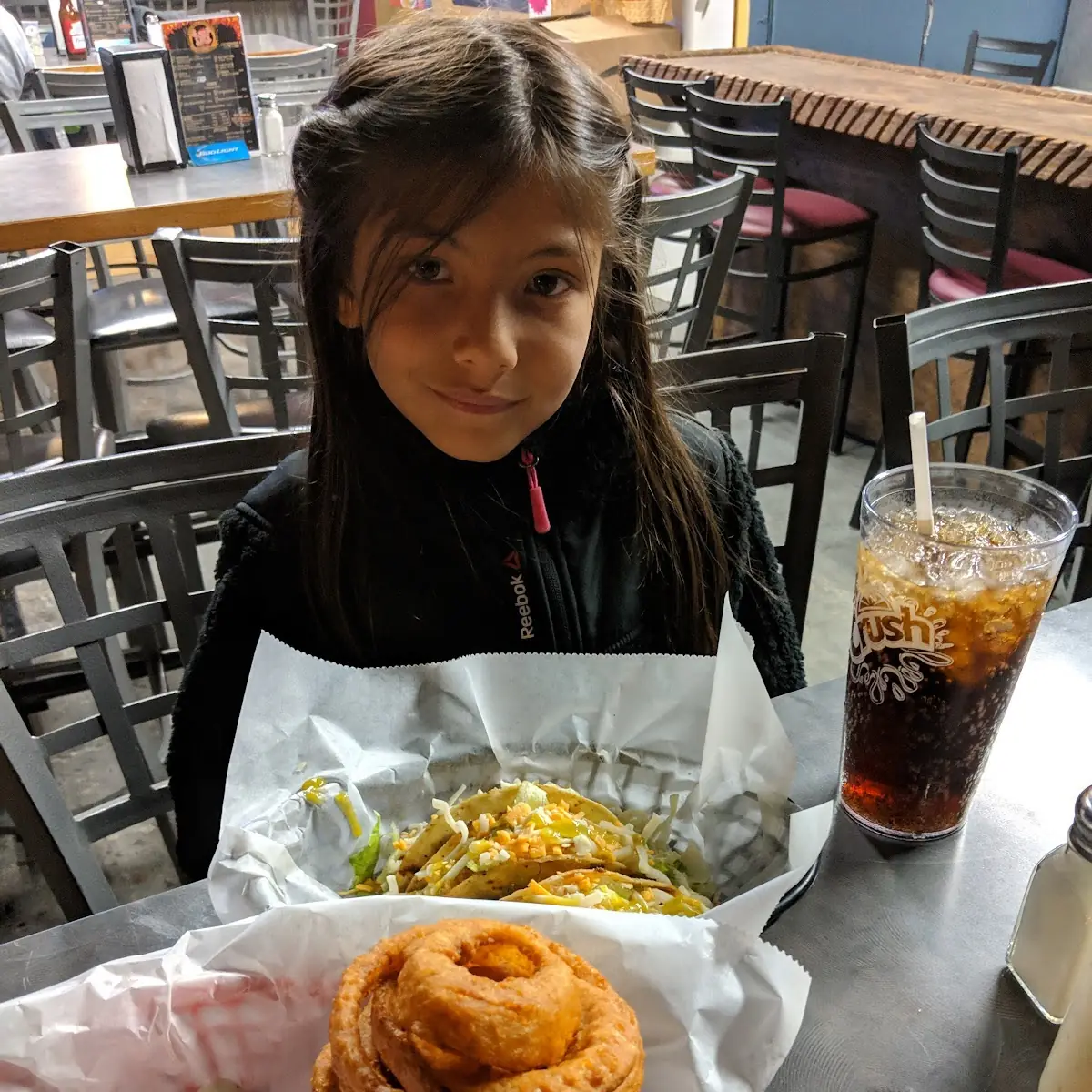 Onion Rings and Tacos