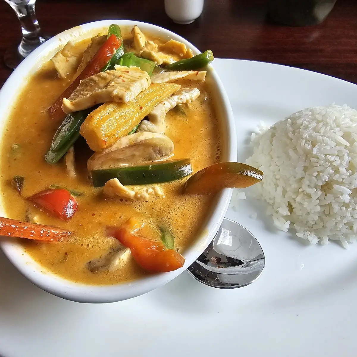 Chicken Curry with Rice