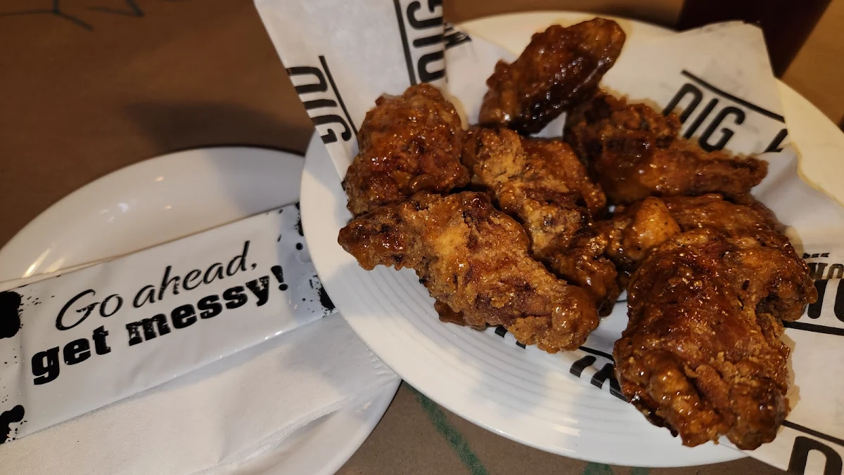 Honey Garlic Chicken Wings