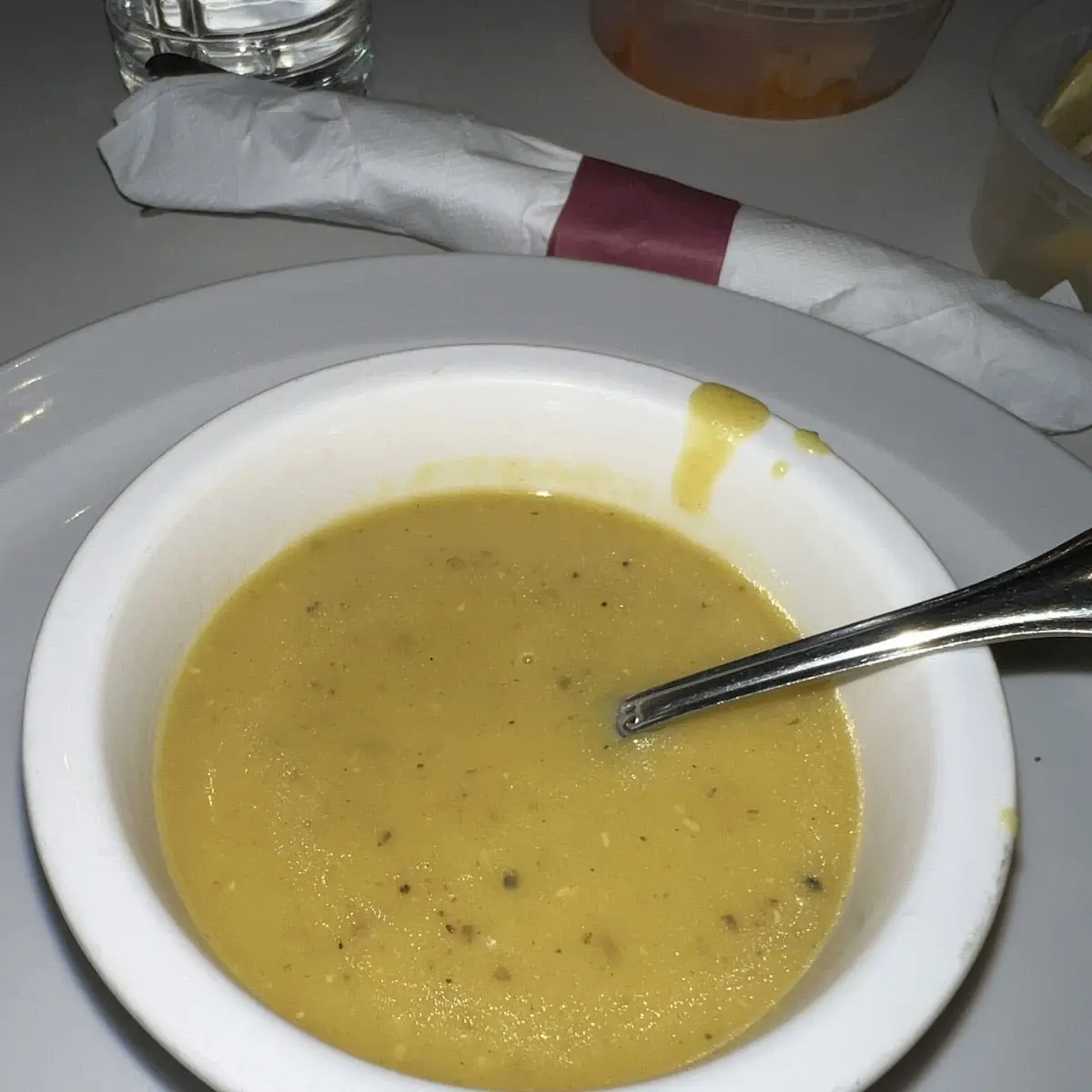 Creamy Lentil Soup Appetizer