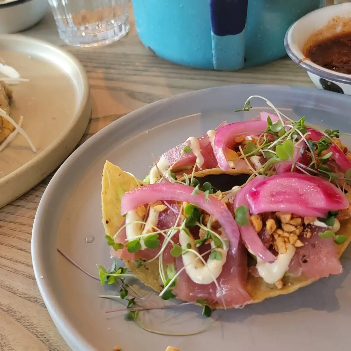 Ahi Tuna Nachoes