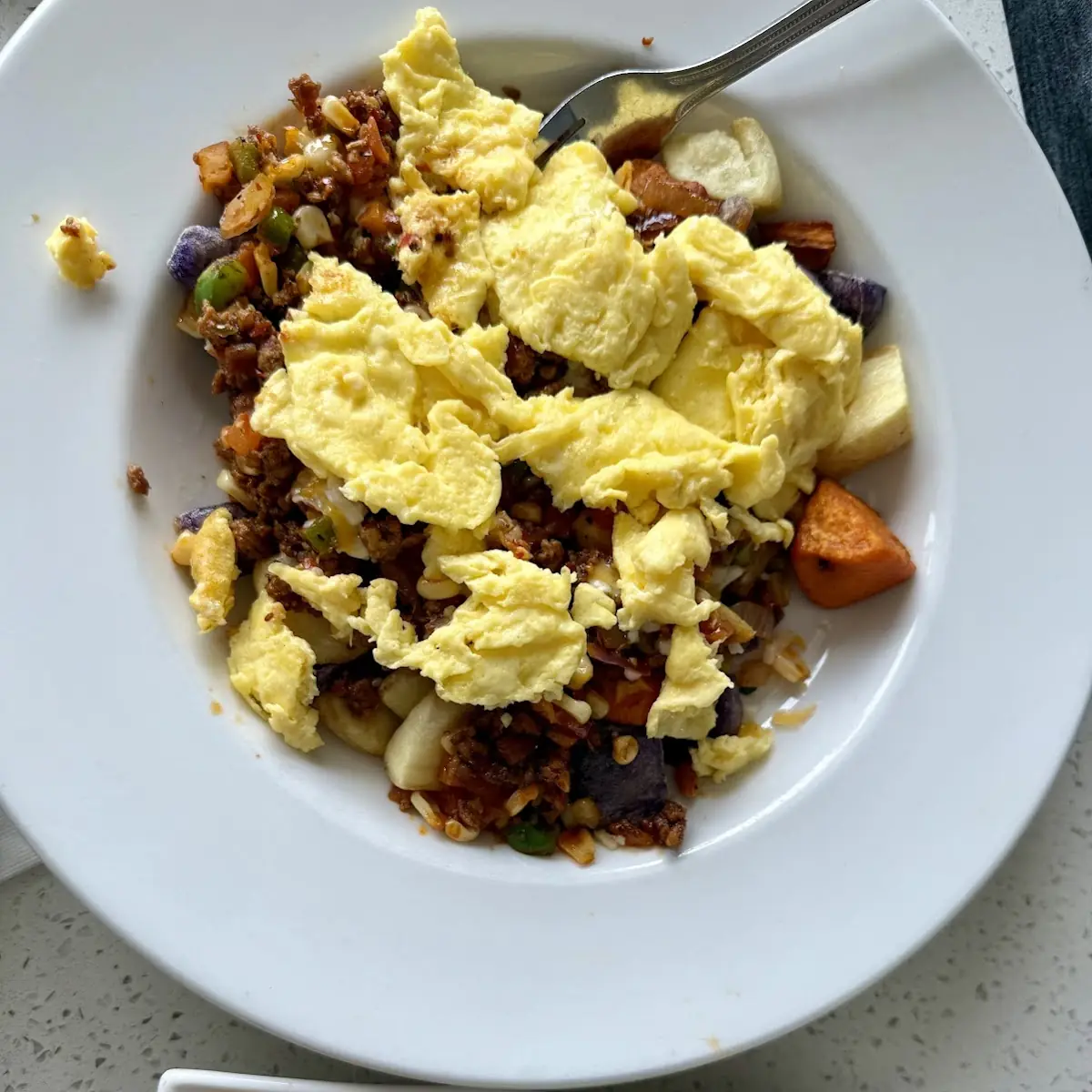 Scrambled Eggs Potatoes