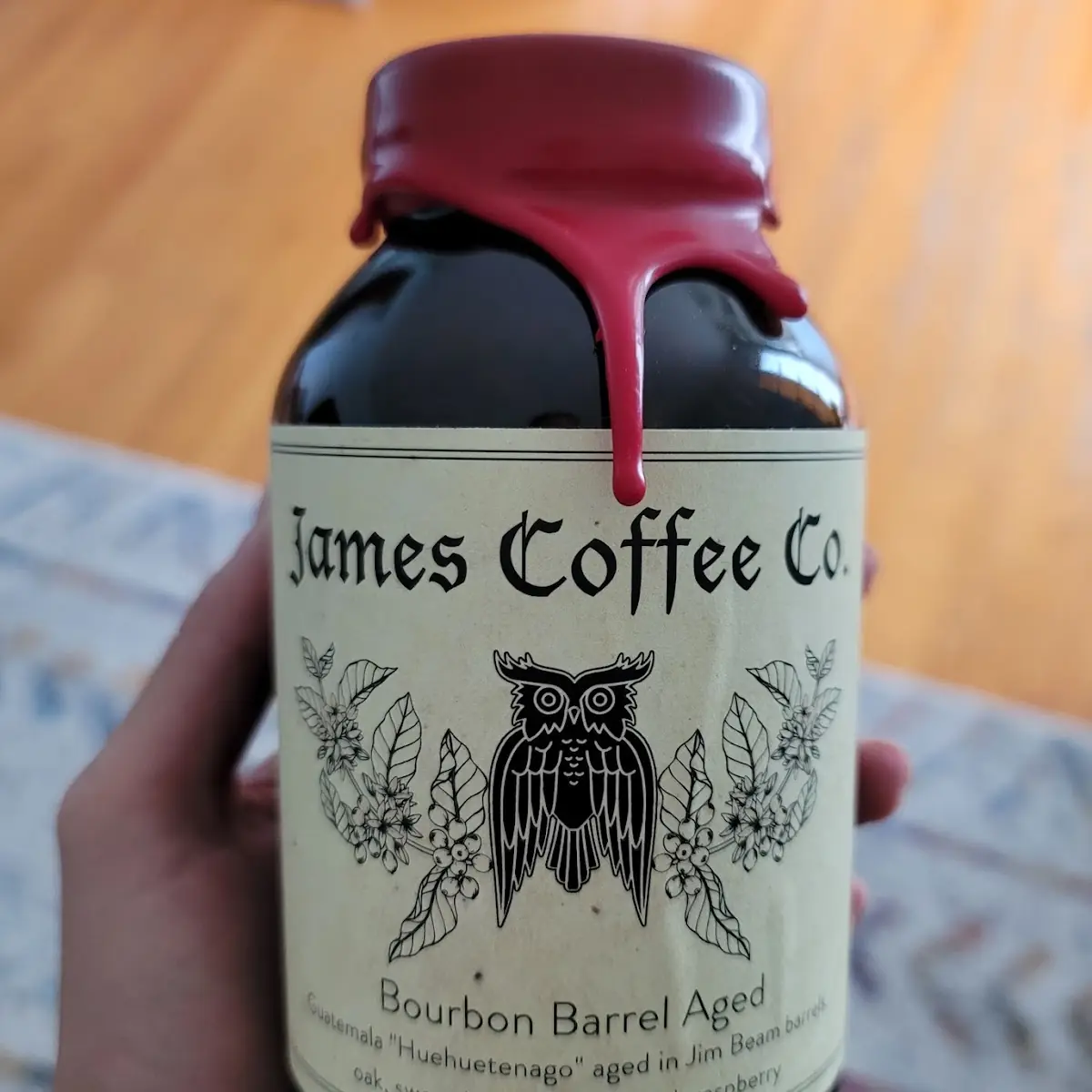 Bourbon Barrel Aged Coffee Beans