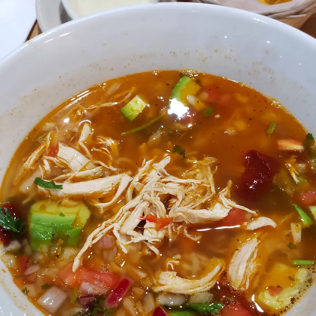 Spicy Chicken Soup