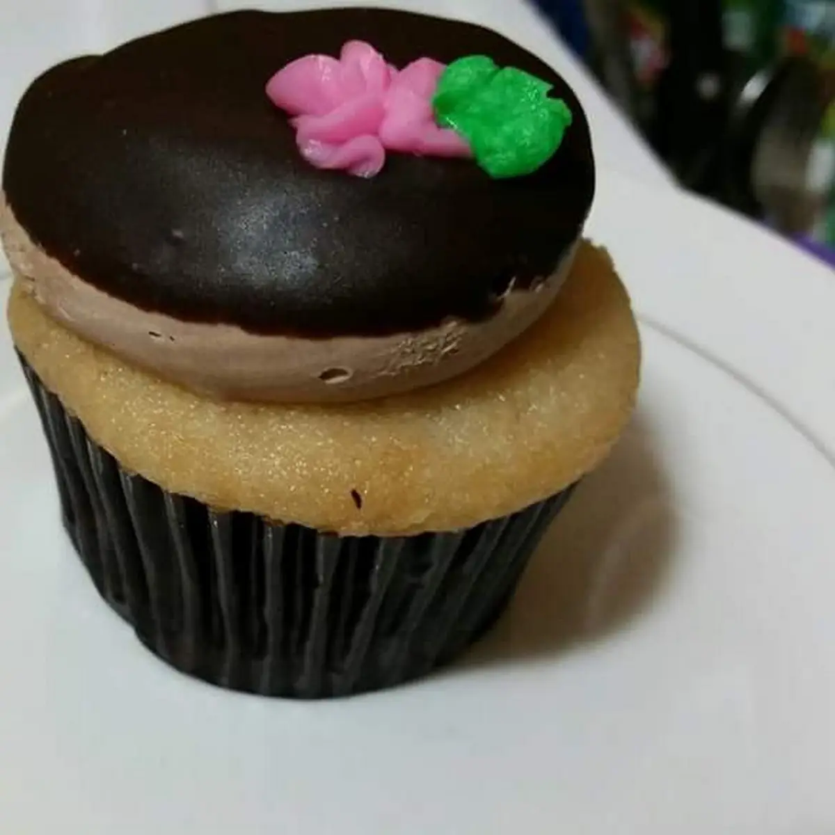 Boston Cream Cupcake