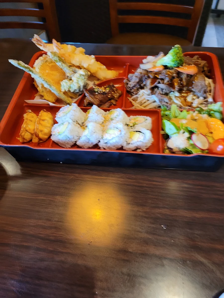 Sashimi and Teriyaki Chicken, Vedder Sushi & Japanese Restaurant