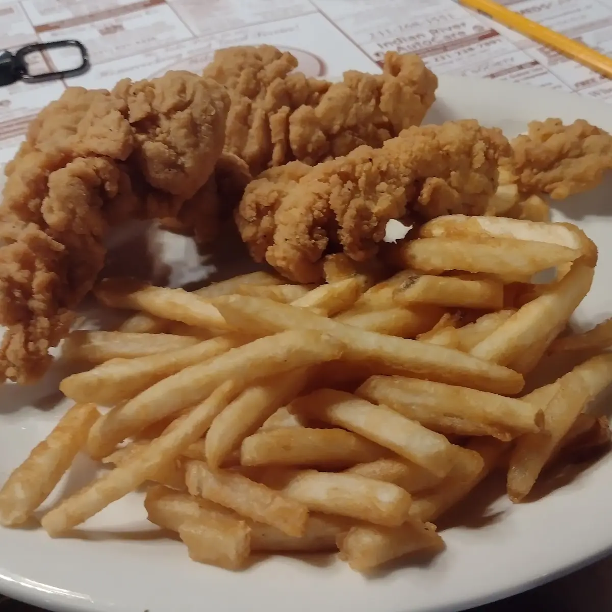 Chicken Tenders and Fries