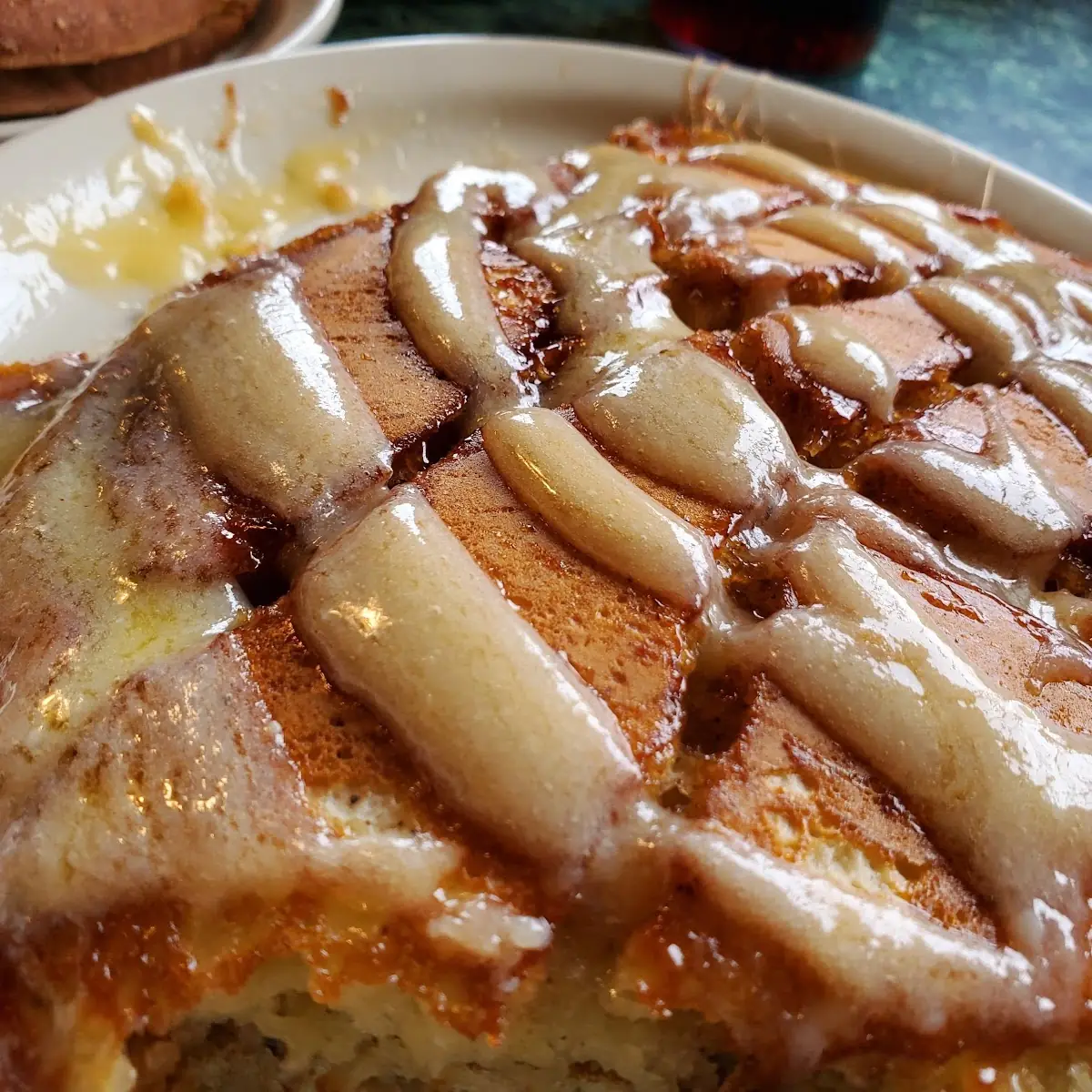 Cinnamon Roll Pancakes