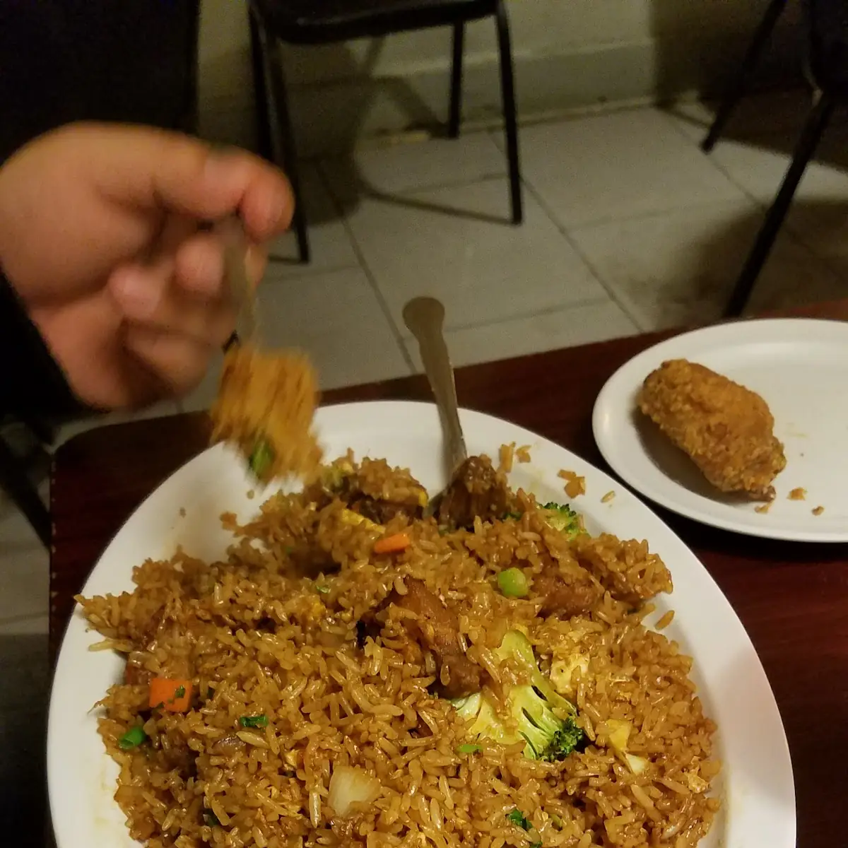 Crispy Pork Belly Fried Rice